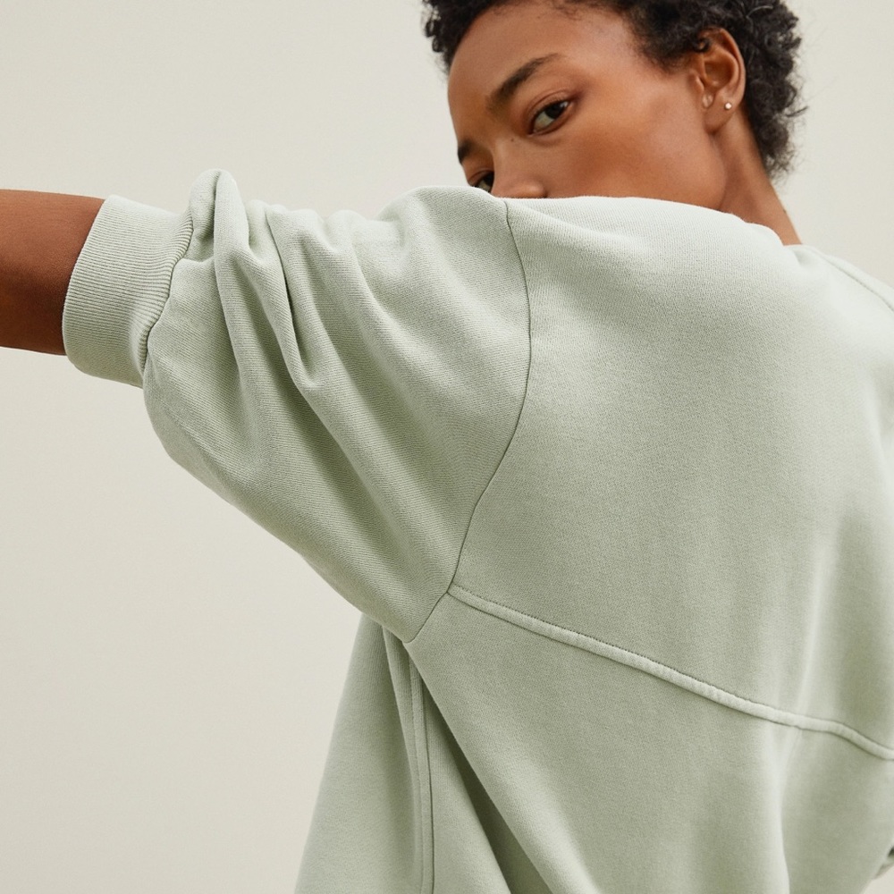 Everlane Track Sweater Dress Laurel sage - Picture 3 of 9